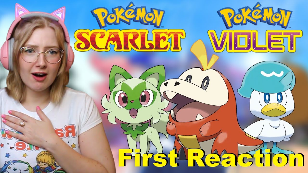 Pokemon Scarlet & Pokemon Violet - Nintendo Gameplay First Reaction