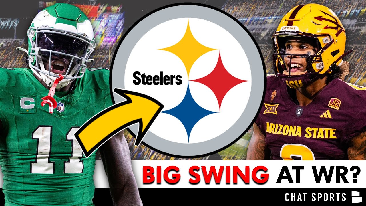 Steelers Rumors: Should PIT Take A BIG SWING & Trade For A.J. Brown Or Trade Up For Jordyn Tyson?