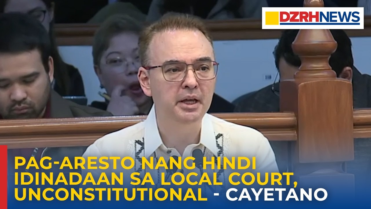 Cayetano, ipinaliwanag ang ICC jurisdiction at extraordinary rendition