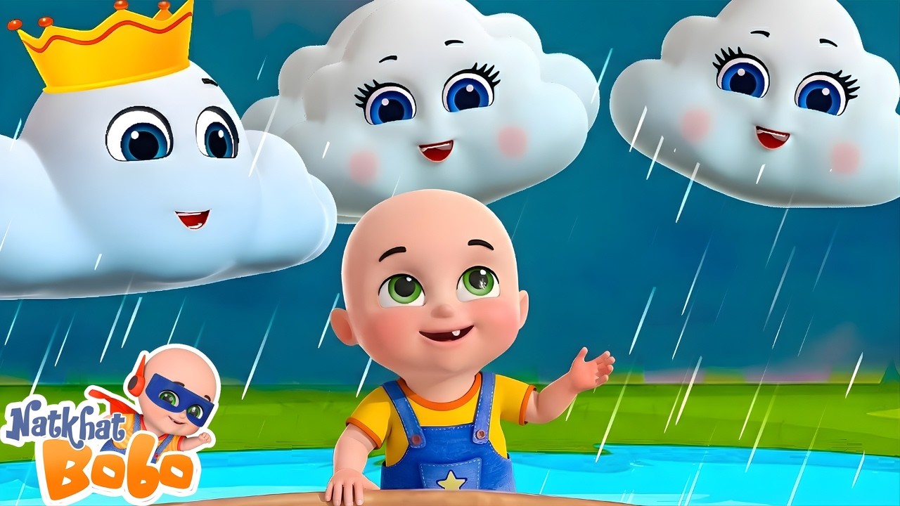 Badal Raja | बादल राजा | Barish Aayi Cham Cham | Hindi Poem & Nursery Rhymes | Kids Balgeet Song