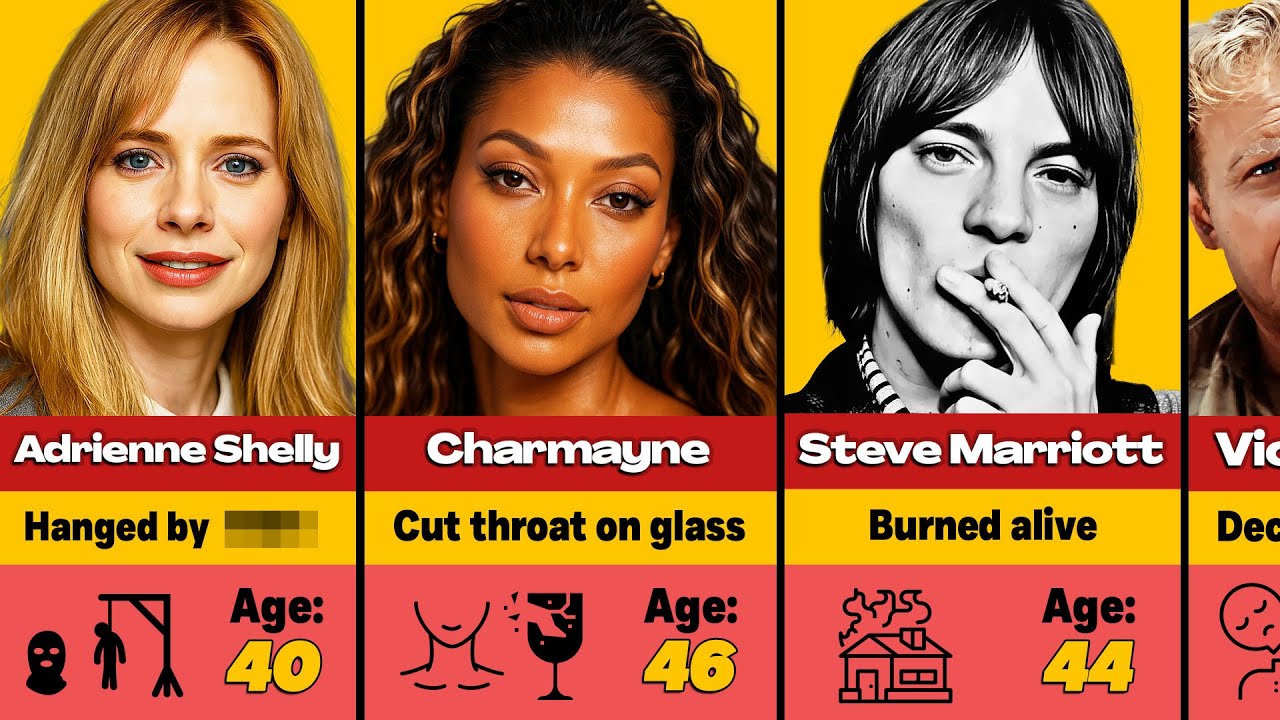😱 66 Celebrities Who DIED In The Most GRUESOME Ways