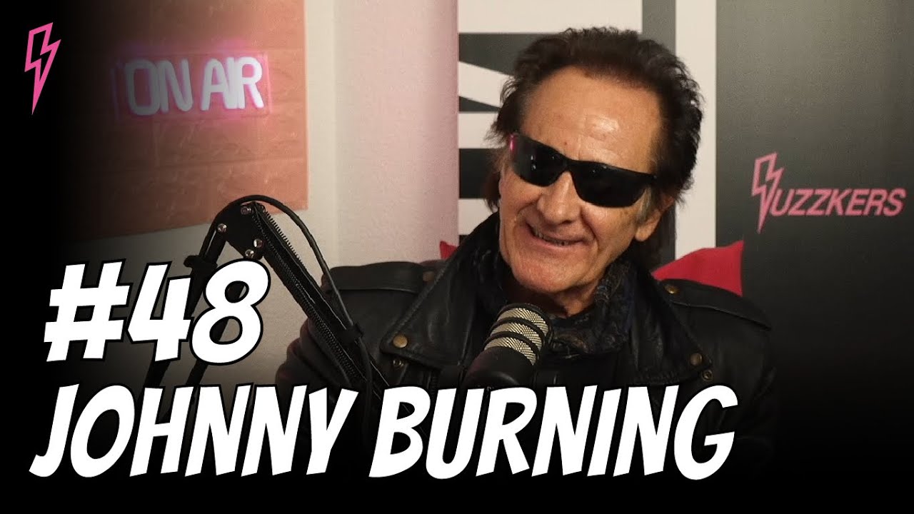 CHARLITAS #48 JOHNNY BURNING: Historia del rock español. Presión del rockstar. Las ganas de seguir.