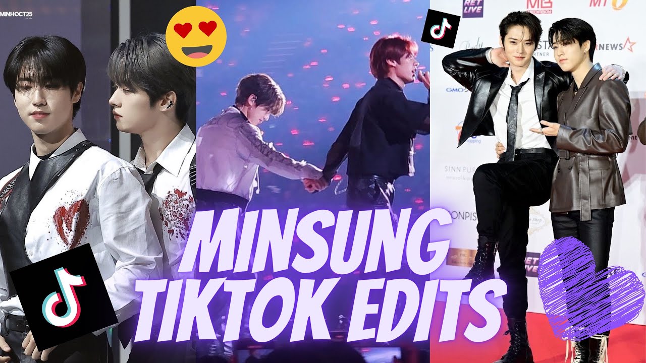 SKZ MINSUNG TIKTOK EDITS 💜 #2