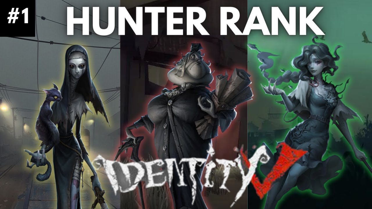 Hunter Rank /Identity V (Featuring Clerk, Disciple, and Naiad!)