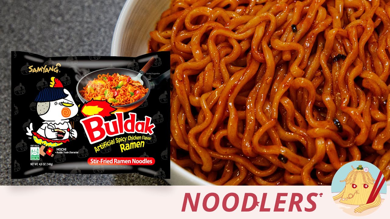 Samyang Buldak Hot & Spicy Chicken Ramen - Stir-Fry Fire Noodles 🔥