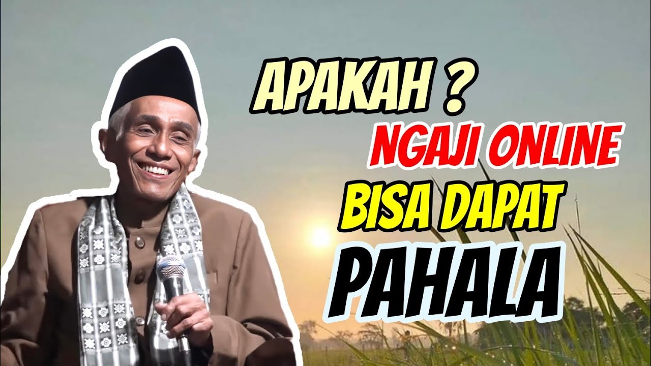 HUKUM E NGAJI LEWAT YOUTUBE 