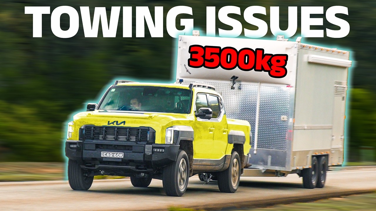 WHY this ISN'T up to the task yet: Kia Tasman towing/off-road review