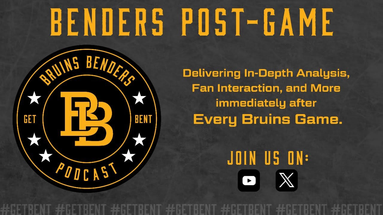 Bruins Benders Post-Game: 3/14/2026 vs. Washington Capitals