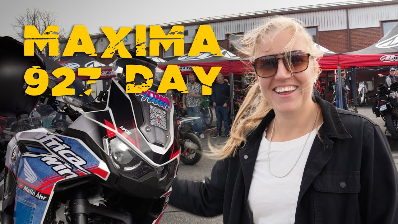 Jag ställde ut hojen på MAXIMA 927 DAY!