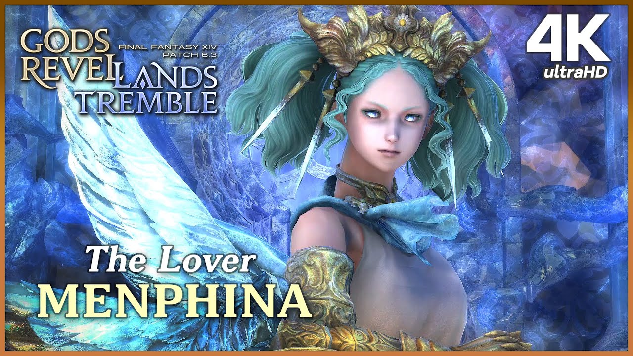 Menphina Theme Boss Fight Dedicated to Moonlight [4ᵏ] FFXIV 6.3 Alliance Raid Euphrosyne