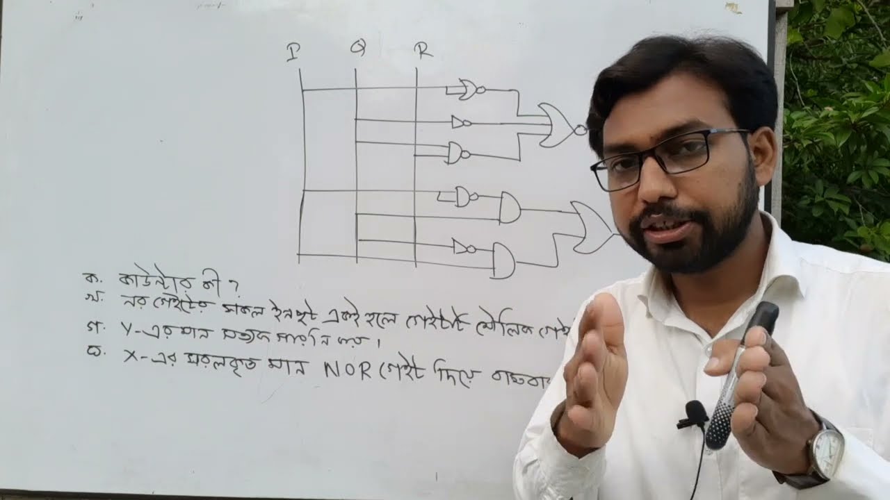 বোর্ডের সৃজনশীল প্রশ্নোত্তর || hsc ict class || 3rd chapter digital devise logic gate ||