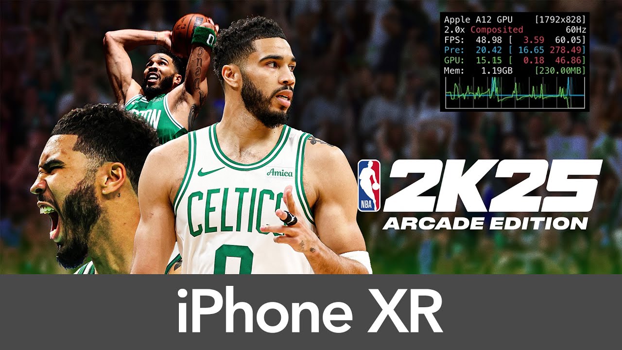 iPhone XR NBA 2K25 Arcade Edition — Производительность