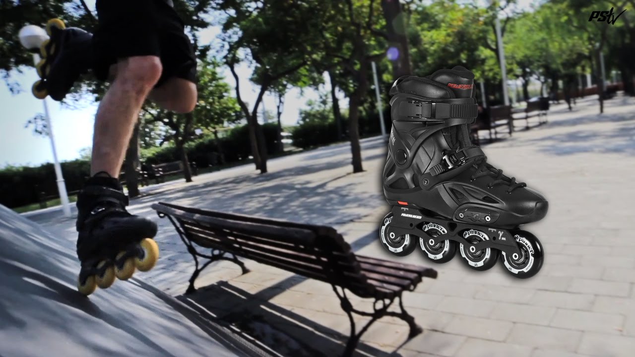 Nick Lomax on Powerslide Imperial Black Skates