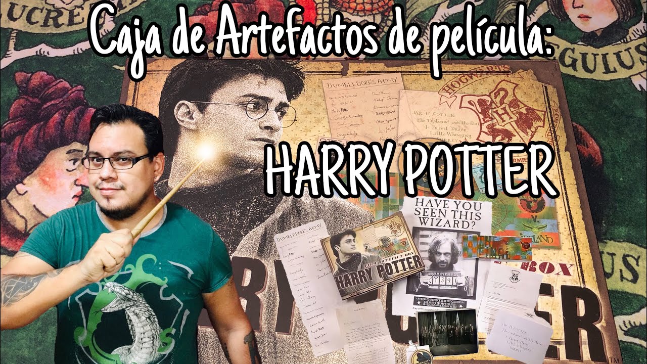 Caja de artefactos de Harry Potter - The Noble Collection - Film artefact box - Wizarding world