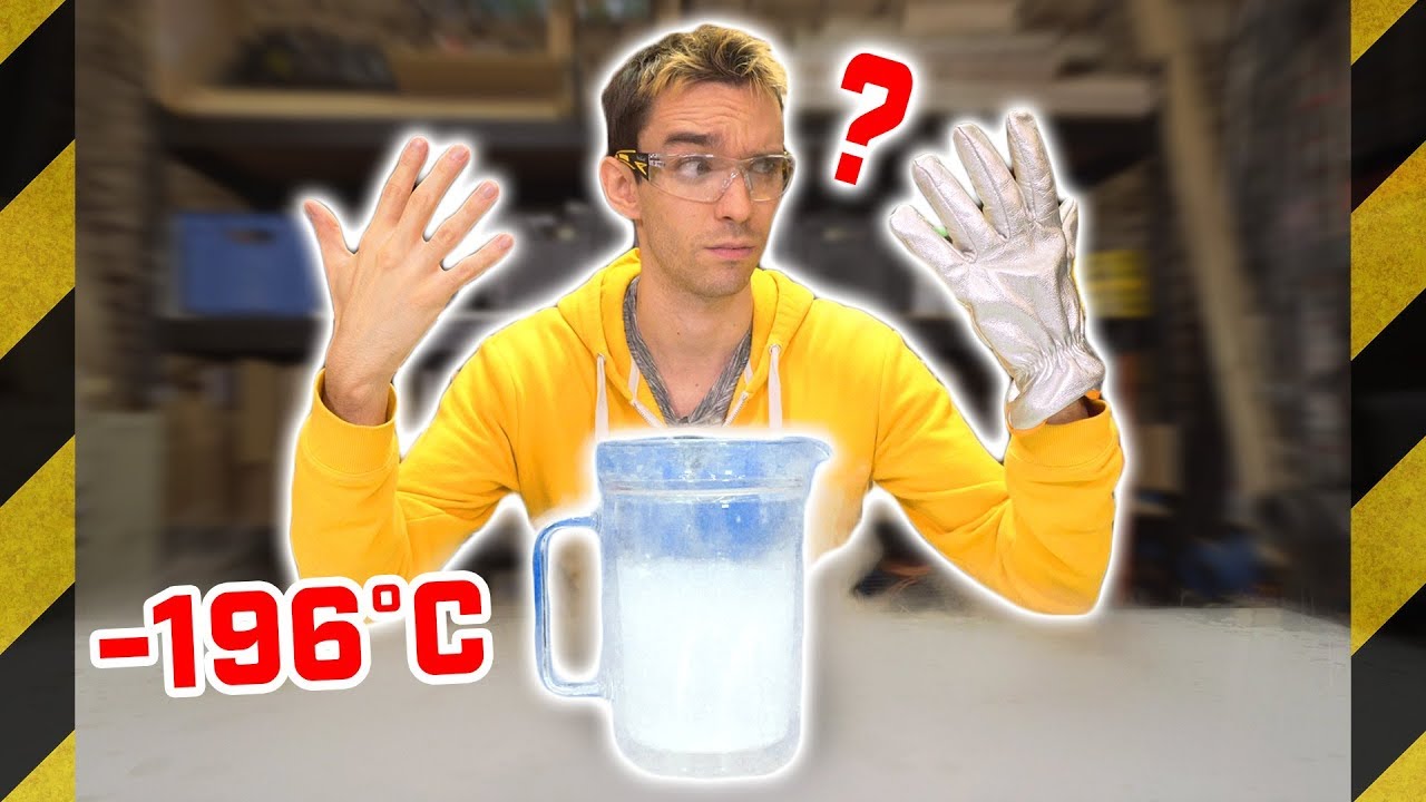 AZOTE LIQUIDE: Faut-il mettre des gants ?