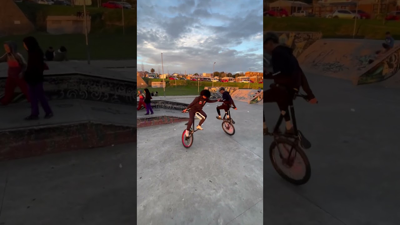 Monociclo con el compa&ntilde;ero 💪❤️ #viral #stunt #bikelife #uruguay #monociclo