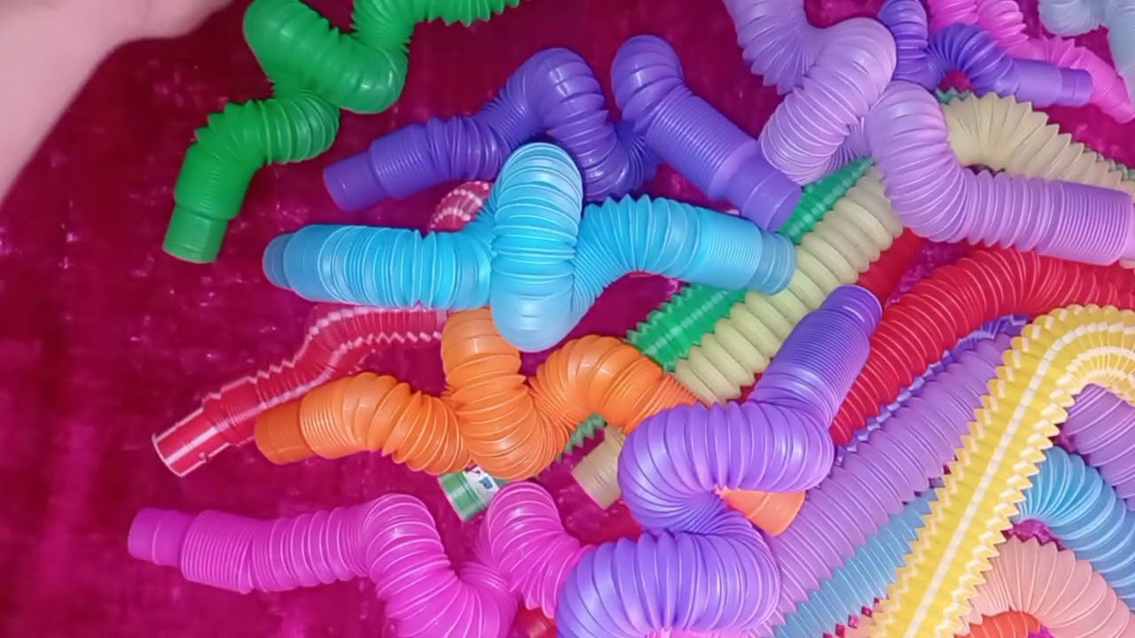 ASMR ANTI-STRESS✨️ pop tube, Relaxing Voicing of pop tube Diy, #satisfying #trend #funny #relax #rek