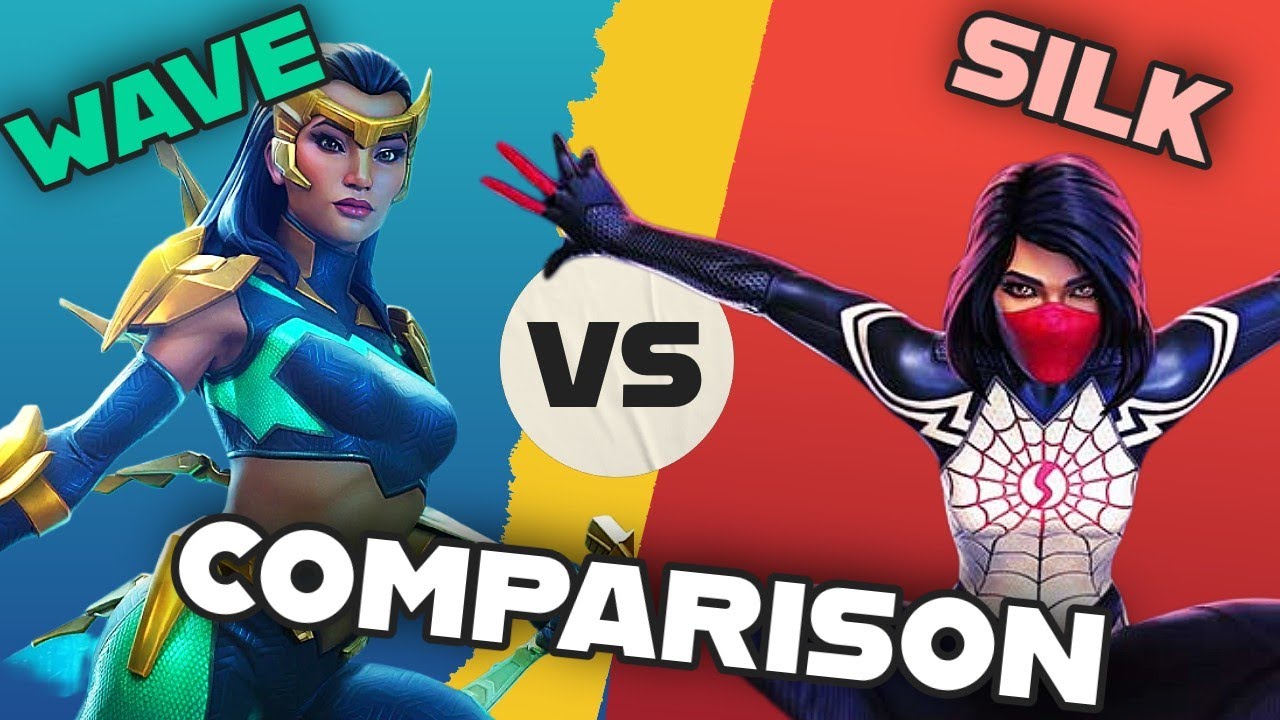 Wave Vs Silk Damage Comparison | Mcoc | Marvel Contest Of Champions