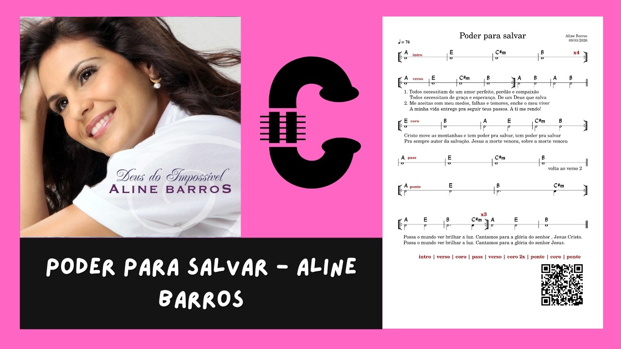 Poder Para Salvar - Aline Barros