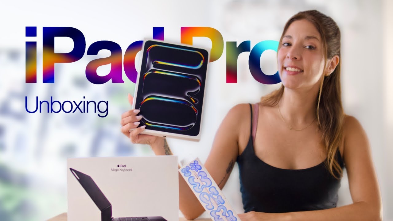 iPad Pro 2024 Unboxing y accesorios 🪄 ¿Merece la pena el M4?