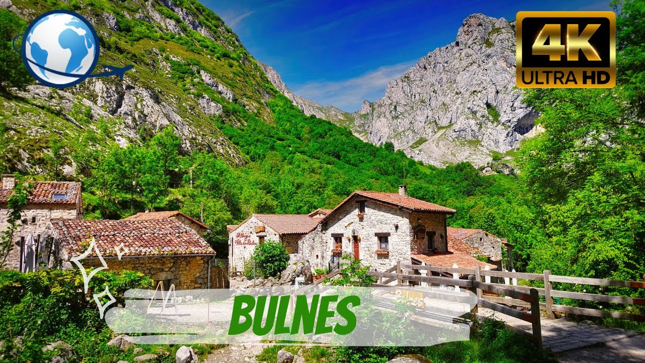 QUÉ VER en BULNES, Asturias 4K - Uno de los pueblos más bonitos de España