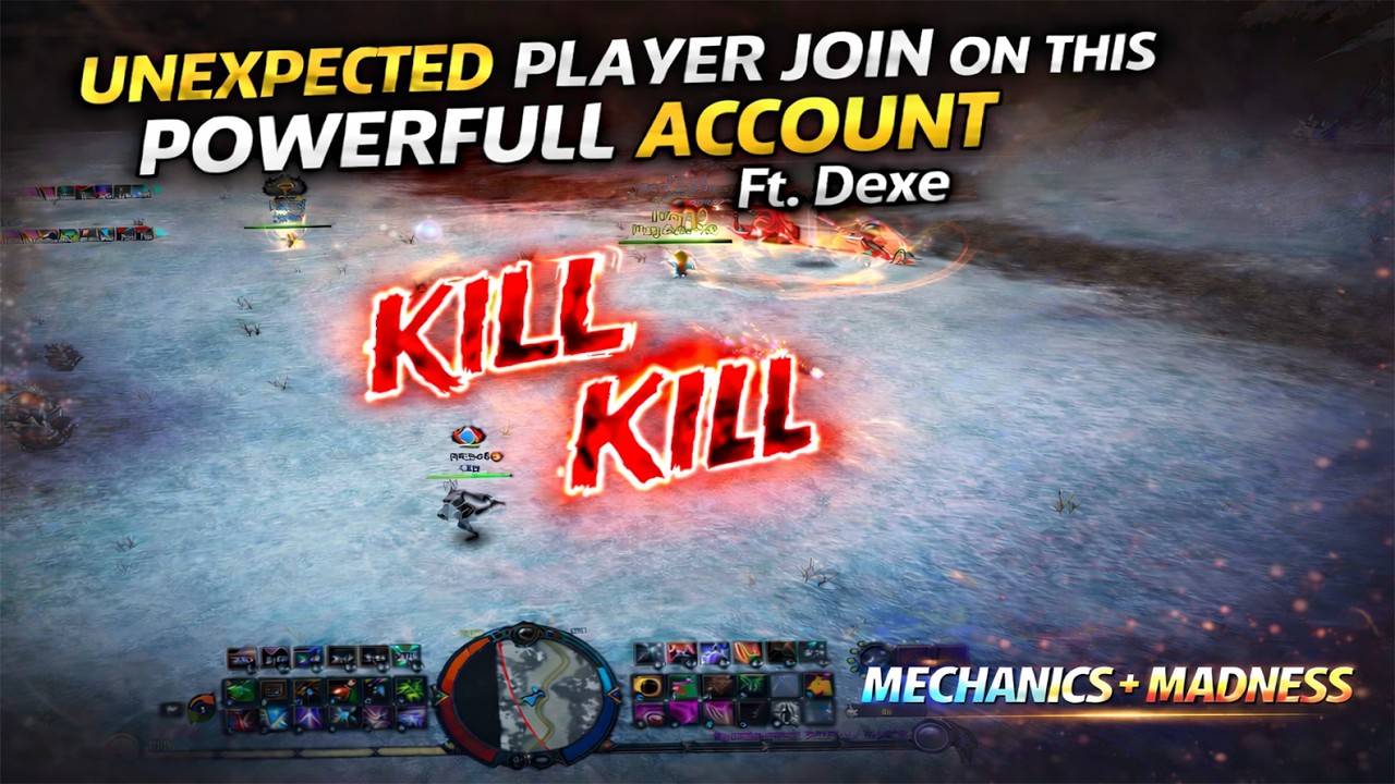 Unexpected player join on this *POWERFULL* account Ft. Dexe | 4Story