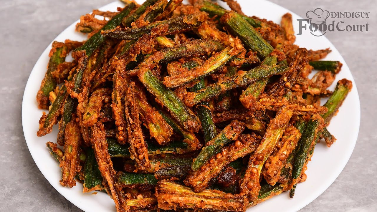 Crispy Lady's Finger Fry/ Kurkuri Bhindi/ Okra Fry