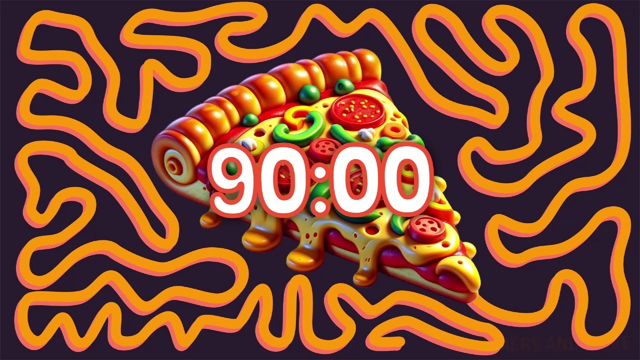 90 Minute Pizza 🍕 bomb 💣 timer