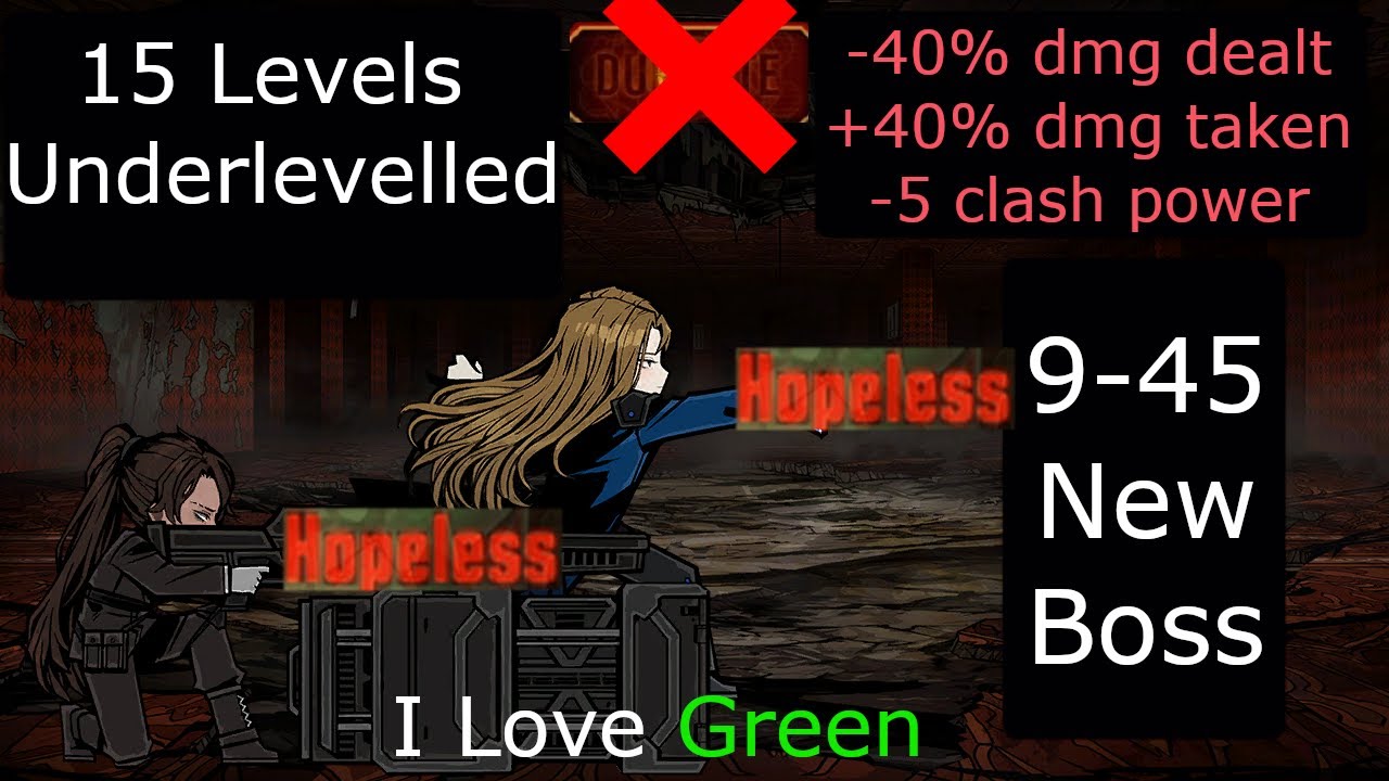 Underlevelled Limbus: Canto 9 (Level 45, Stage 9-45)