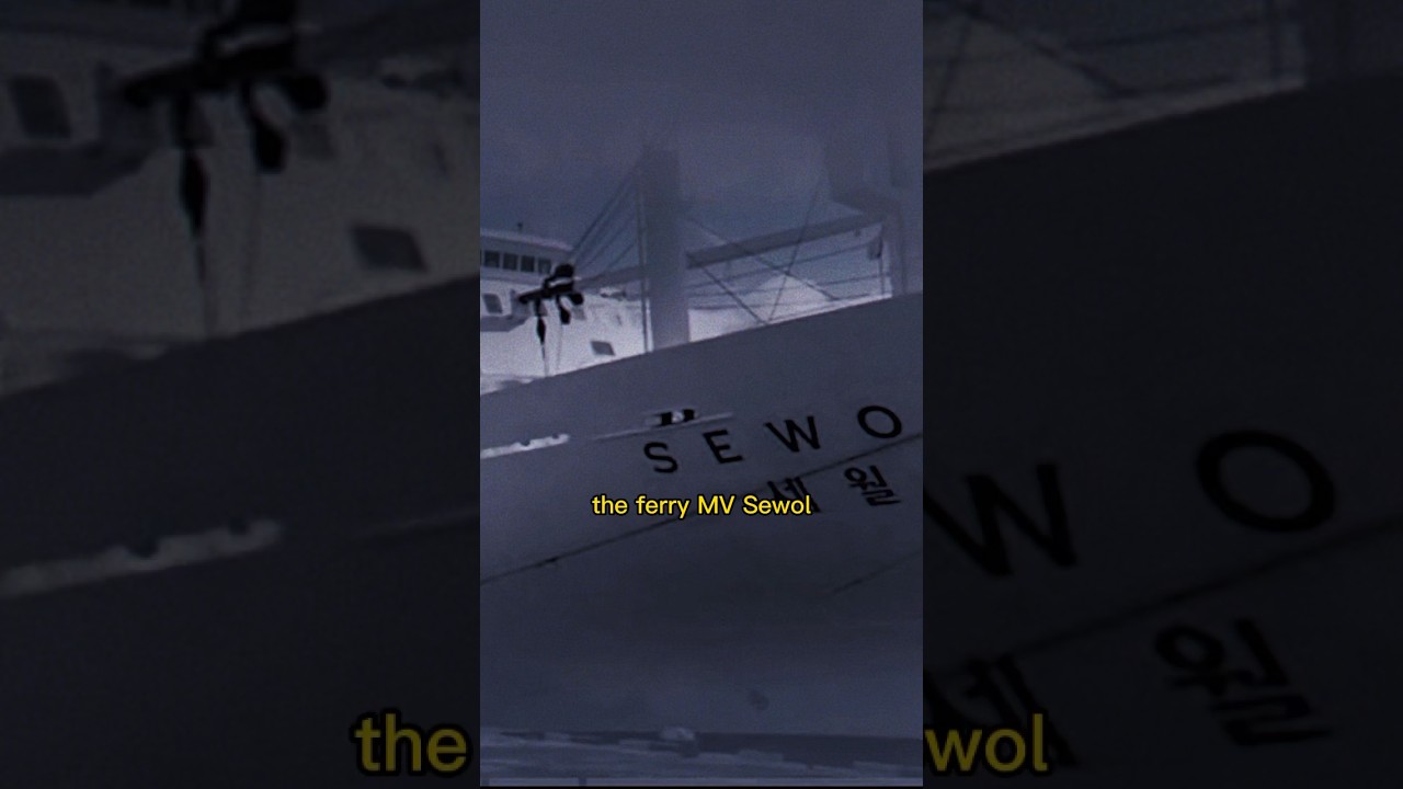 The MV Sewol Ferry Tragedy-2014 | South Korea Disaster | VK