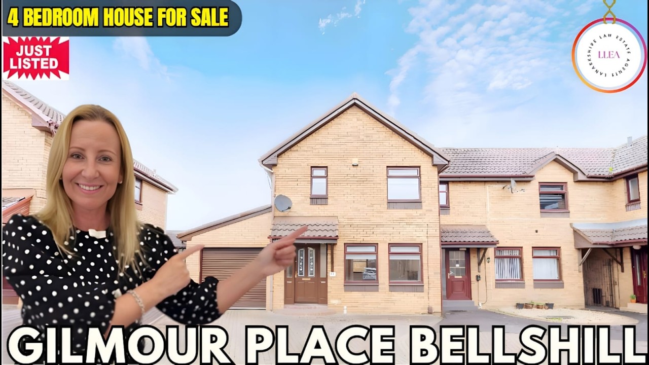 4 Bedroom End Terrace House for Sale in Bellshill | Gilmour Place | Full Property Tour