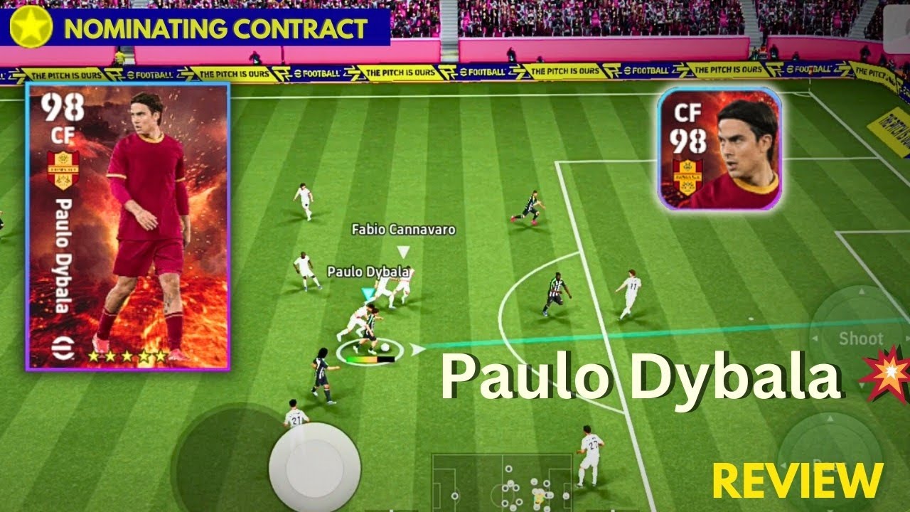PAULO DYBALA 💥 NOMINATING CONTRACT EFOOTBALL 2026 REVIEW #efootball2026 #efootball2025 