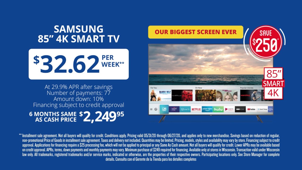 Home essentials at affordable prices - up to $250 off TV's :06