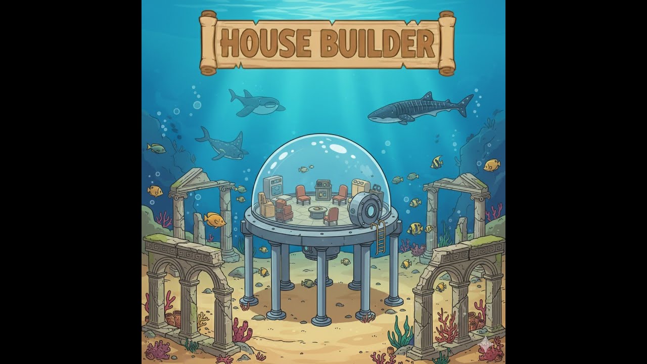 HouseBuilder - Строим купол под водой.