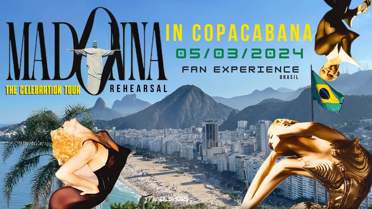 Madonna - Part 2, Copacabana - Rehearsal / Passagem de Som (Maio 03, 2024)