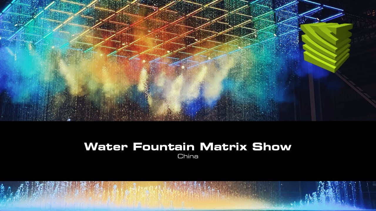 MADRIX @ Water Fountain Matrix Show In China