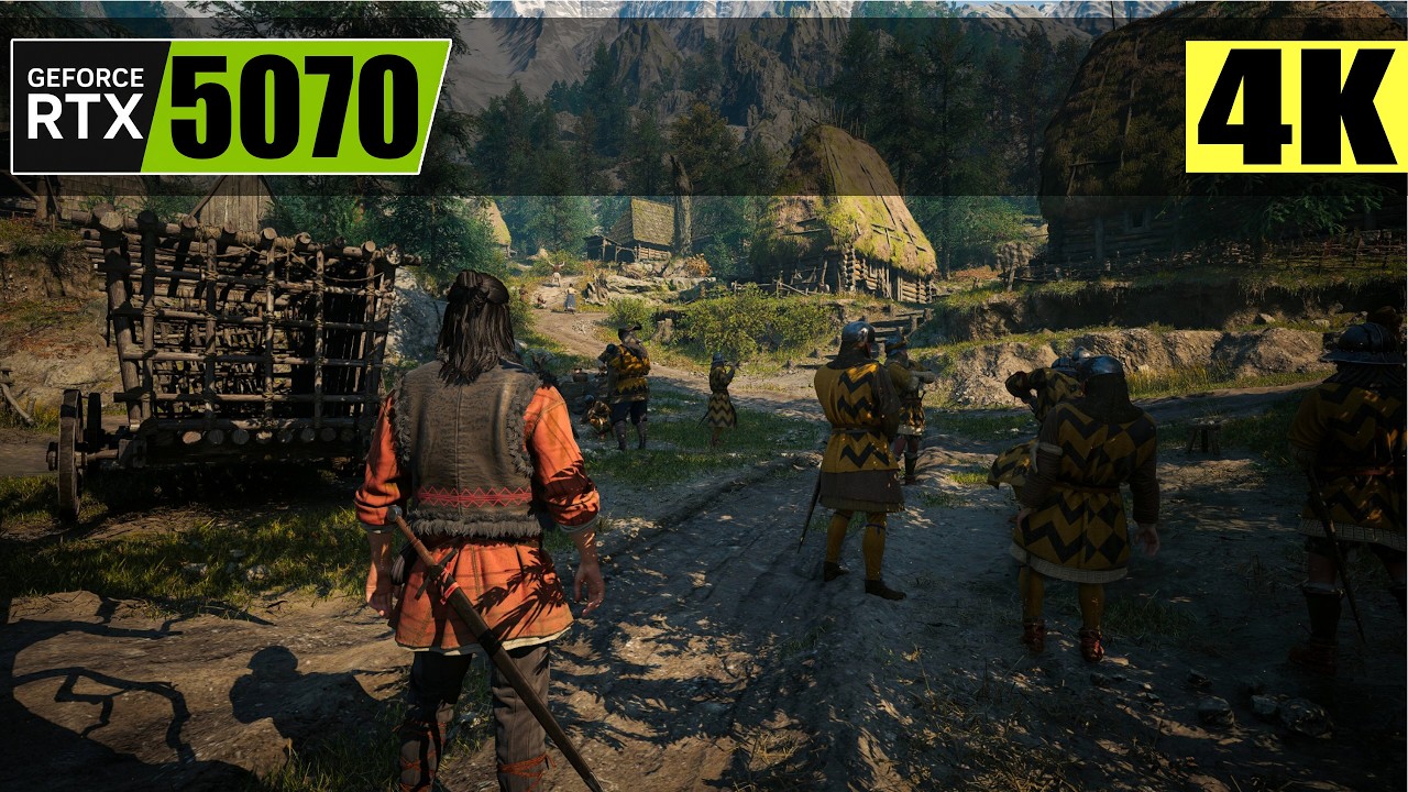 Оптимизирована ли BLOOD OF DAWNWALKER? Тест производительности RTX 5070 в 1440p / 4K