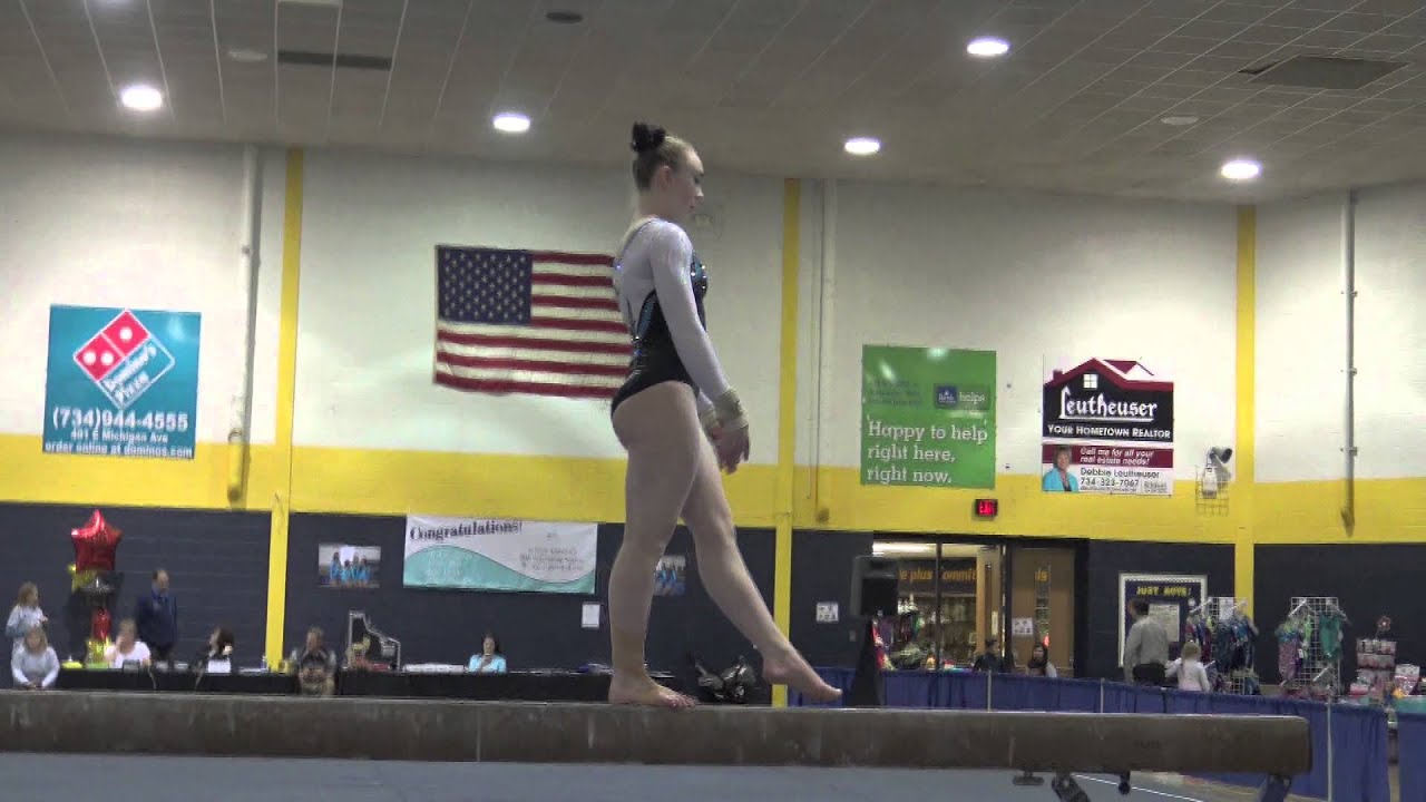 Chloe Bellmore, Twistars USA | L10 Beam 2016 Wolverine Classic