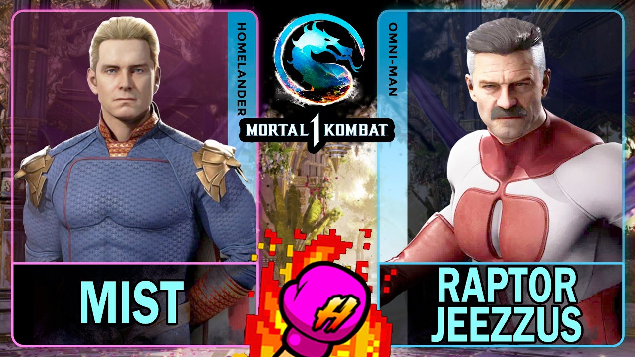 MK1 MisT (HOMELANDER) VS Raptor Jeezzus (OMNI-MAN)🥊Mortal Kombat 1🥊4K 60ᶠᵖˢ
