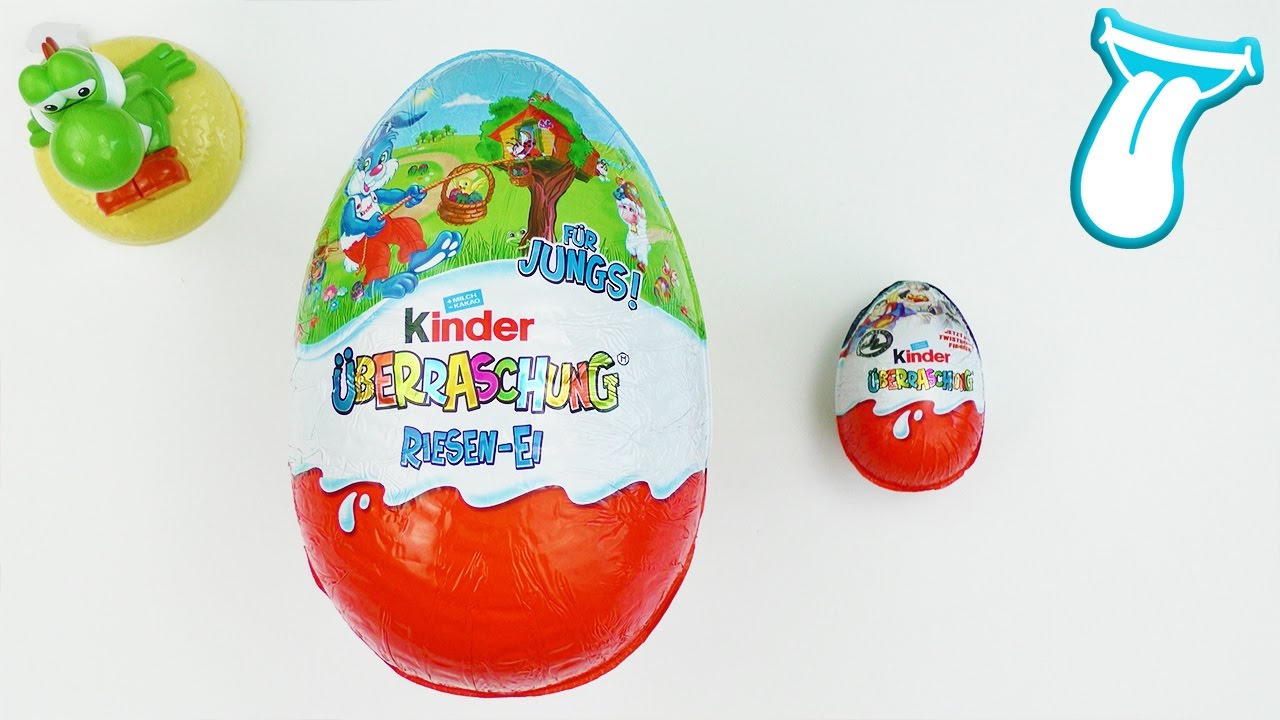 RIESEN &Uuml;BERRASCHUNGSEI &Ouml;FFNEN | Gr&ouml;&szlig;er geht nicht mehr | Kinder &Uuml;EI | IN ALLER MUNDE