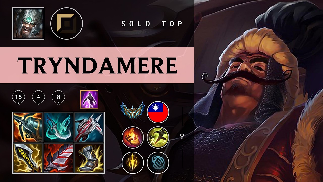 Tryndamere Top vs Darius - TW Challenger Patch 26.04