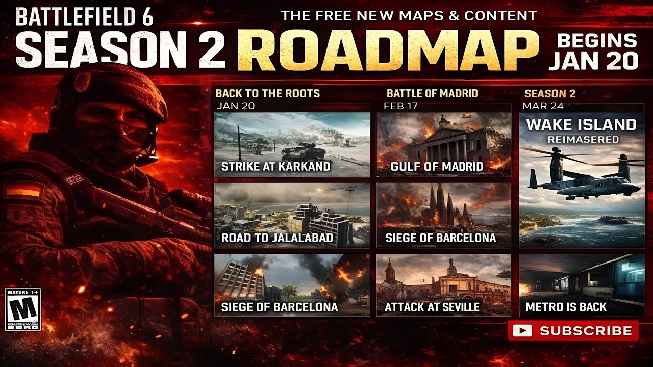 Battlefield 6 Season 2 &ndash;  nowy przeciek czy fake? Analiza roadmapy !