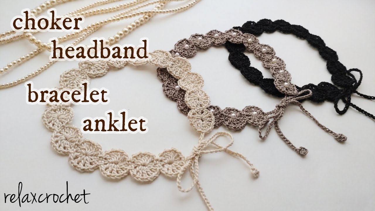 Стильный чокер, который можно связать одним движением. Можно носить как повязку на голову, брасле...