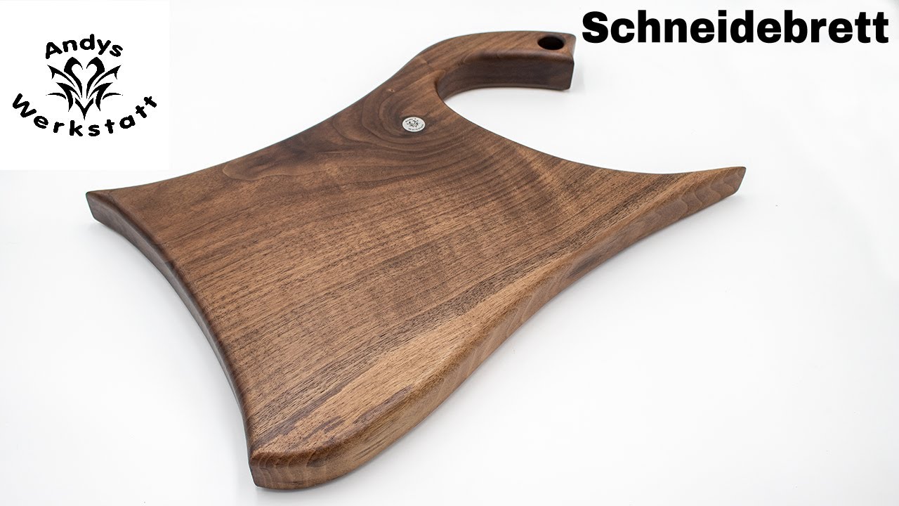 Edles Nussbaum Schneidebrett / Cutting Board (Butcher Form)