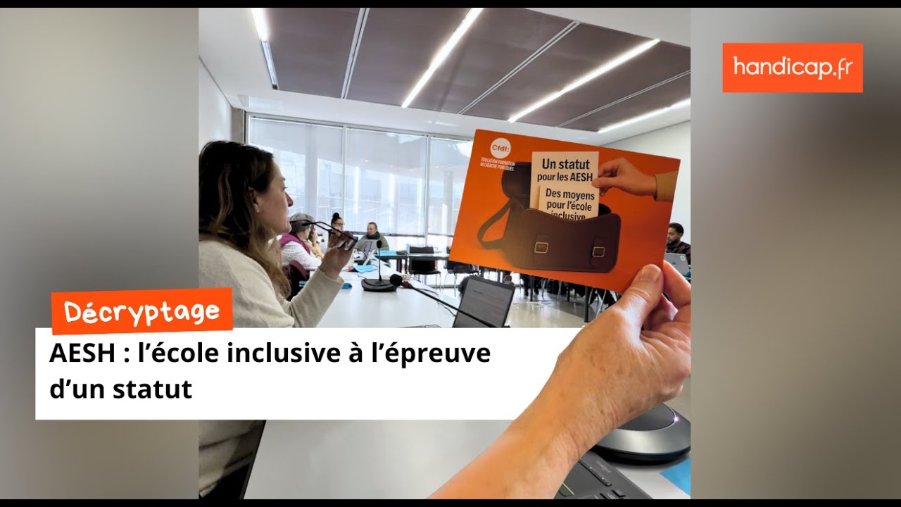 AESH : l'école inclusive à l'épreuve d'un statut