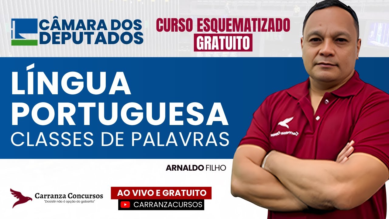Concurso Câmara dos Deputados | Classes de Palavras para Concursos Públicos