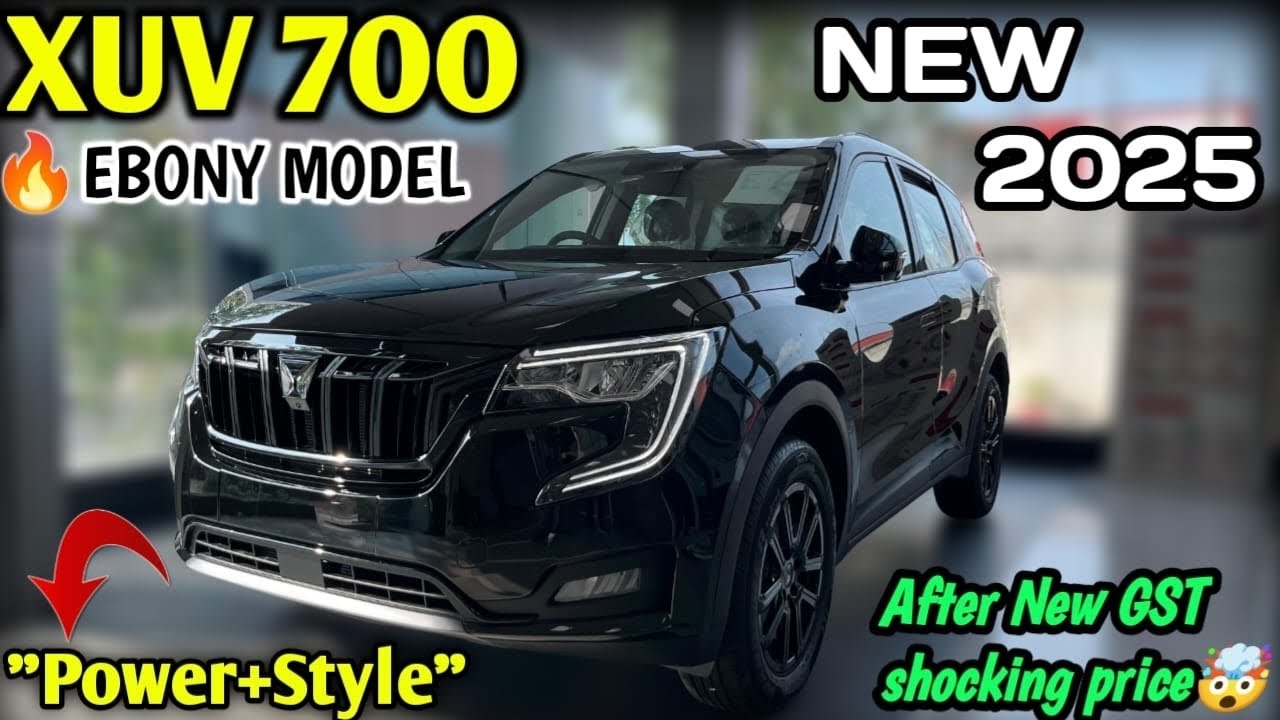2025 Mahindra Xuv 700 AX7L Ebony Edition😎 || Top Model Features And Price 