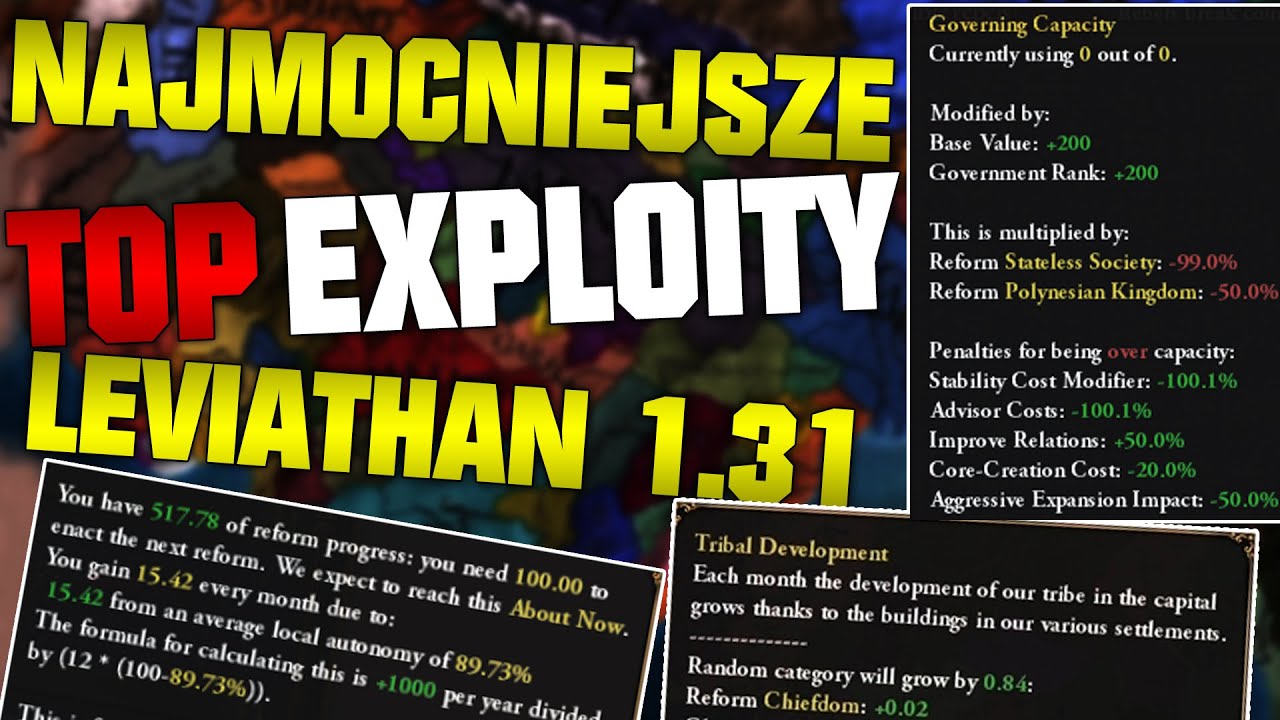 TOP EXPLOITS LEVIATHAN 1.31 IN EUROPE UNIVERSALIS 4