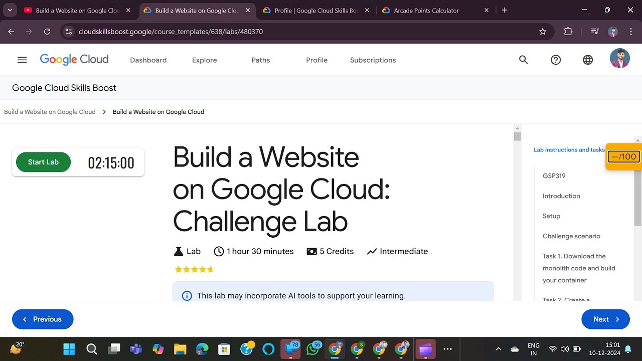 Build a Website on Google Cloud: Challenge Lab #engineeringupdate #arcade #gsp319