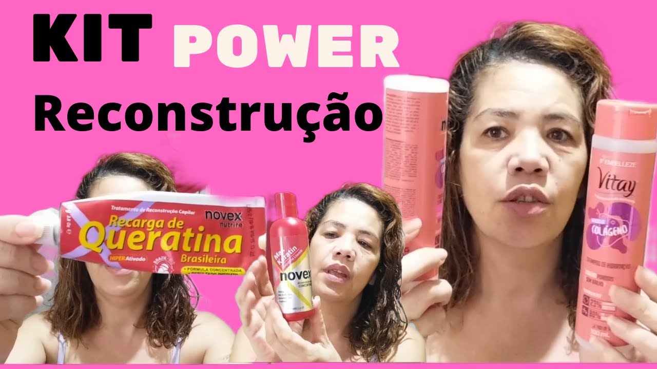 RECONSTRU&Ccedil;&Atilde;O/CAUTERIZA&Ccedil;&Atilde;O / PRODUTOS EMBELLEZE SUPER ACESS&Iacute;VEIS / CUIDANDO DOS CABELOS EM CASA